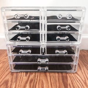 Stackable makeup/ jewelry organizer
